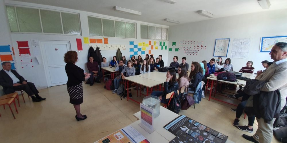 Keli Viter Gošća INZ-a, Održala Predavanje U Zeničkoj Prvoj Gimnaziji