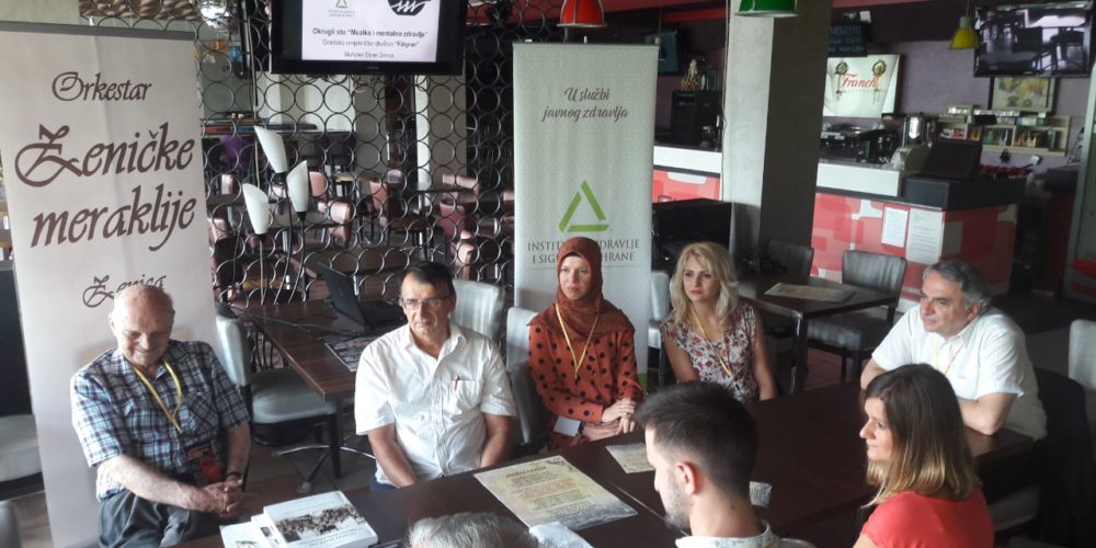 INZ Na Okruglom Stolu “Muzika Kao Terapija” U “Ekranu” U Saradnji Sa GUD “Filigran”