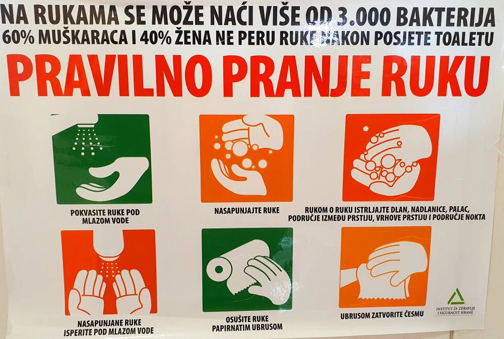 Danas je Svjetski dan pranja ruku - Institut za zdravlje i sigurnost ...