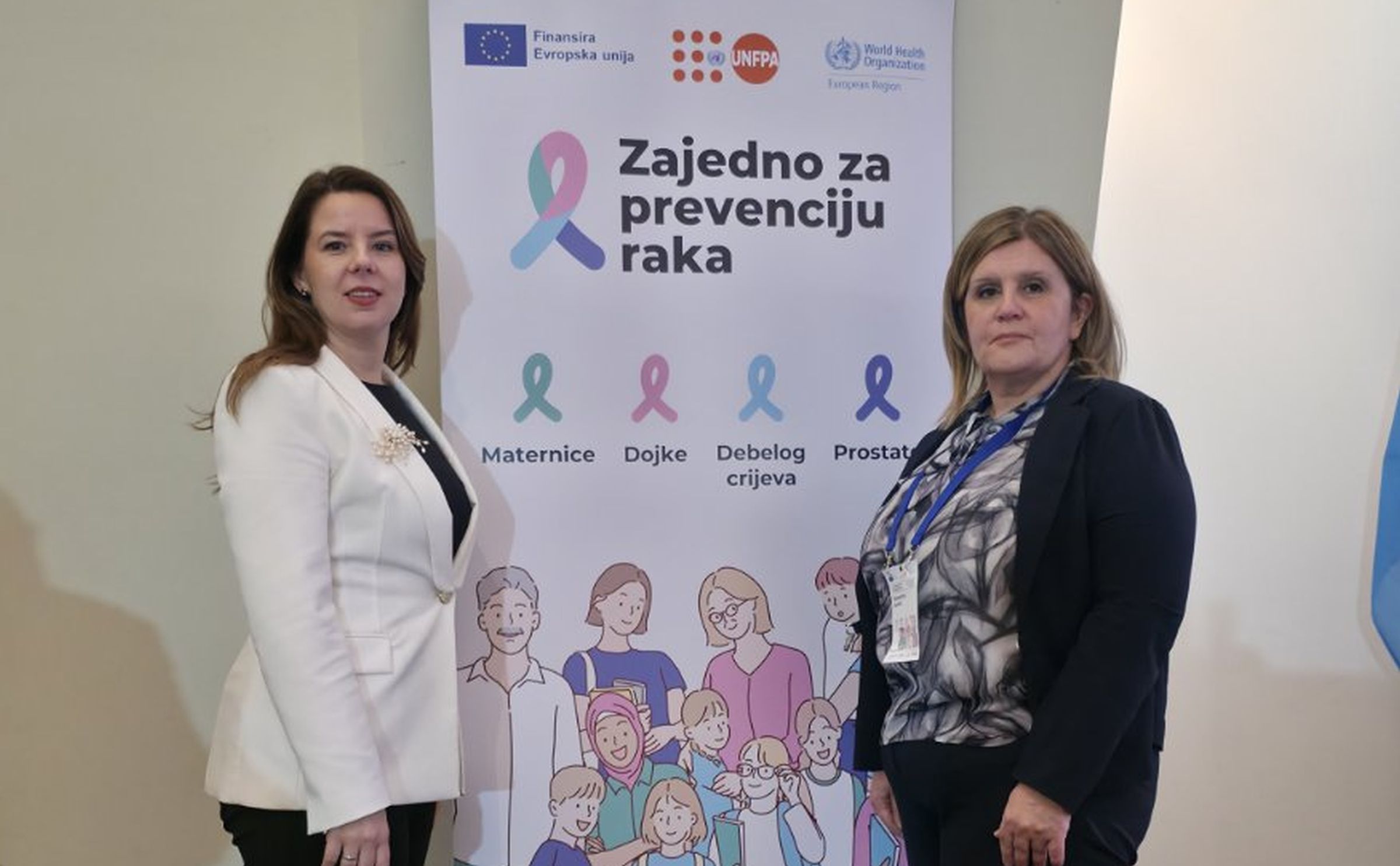 Predstavnice INZ-a na nacionalnom predstavljanju prvog sveobuhvatnog istraživanja raka u BiH