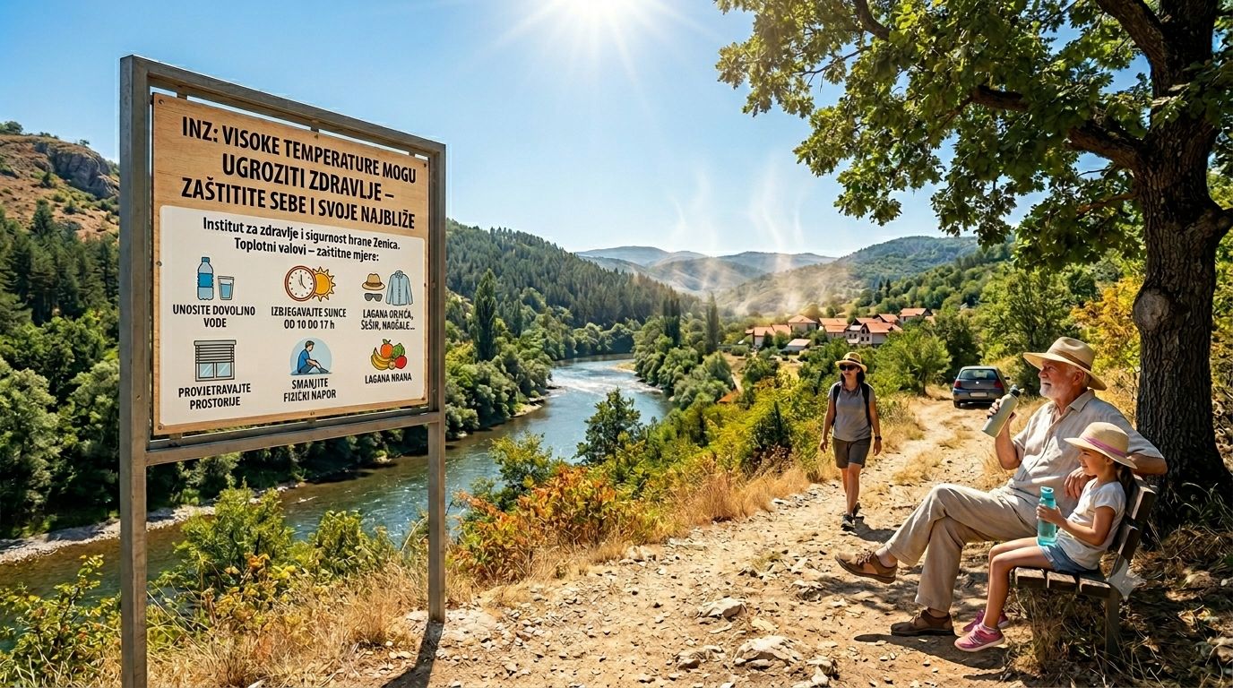 Visoke temperature mogu ugroziti zdravlje – zaštitite sebe i svoje najbliže